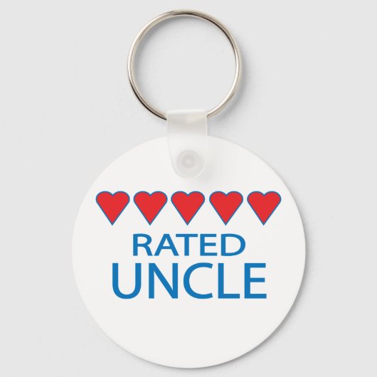 五ハートおじさん キーホルダー (正面)