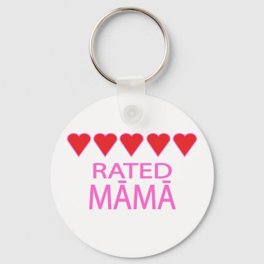 五ハートマイル キーホルダー (正面)