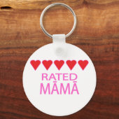 五ハートマイル キーホルダー (正面)