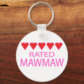 五ハートモウモー キーホルダー (正面)