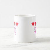 五ハート妻 コーヒーマグカップ (中央)