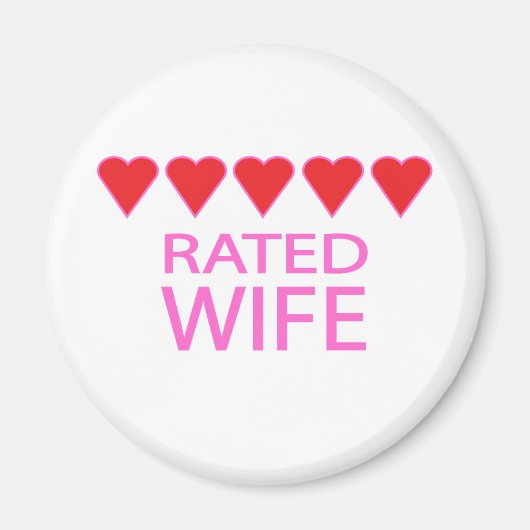 五ハート妻 マグネット (正面)