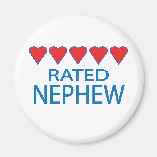 五ハート甥 マグネット (正面)