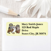 五バードブル・フクロウ ラベル (インサイチュ)