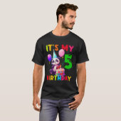 五パンダフィフスパンダ Tシャツ (正面フル)