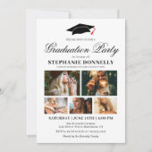 五モダン写真卒業パーティー 招待状 (正面)