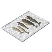 五ヴィンテージ鯨 ノートブック (左側)