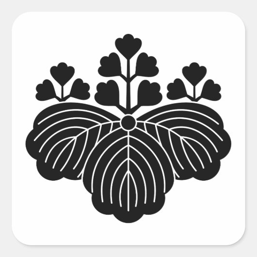 五三桐 スクエアシール (正面)