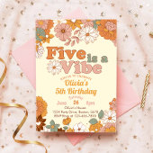 五人はヴィベフローラ五番目の誕生日招待状 招待状