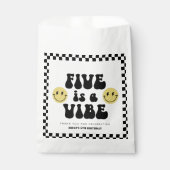 五人は生き生きとしている |ボーイズ顔5誕生日 フェイバーバッグ (正面)