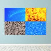 五人目が出た キャンバスプリント (インサイチュ (ウッドフロア))