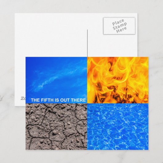 五人目が出た ポストカード (正面/裏面)