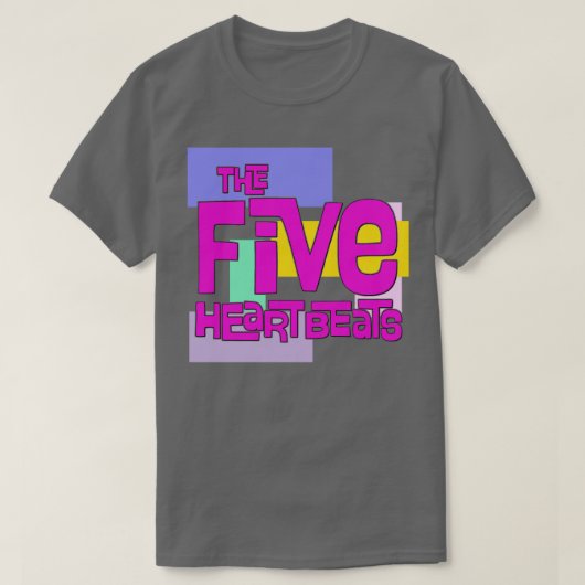 五人鼓動 Tシャツ (デザイン正面)