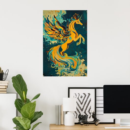 〇五八動物 ポスター (ホームオフィス)