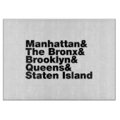 五区~ニューヨーク カッティングボード (正面)