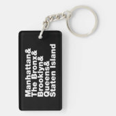 五区～ニューヨーク キーホルダー (裏面)