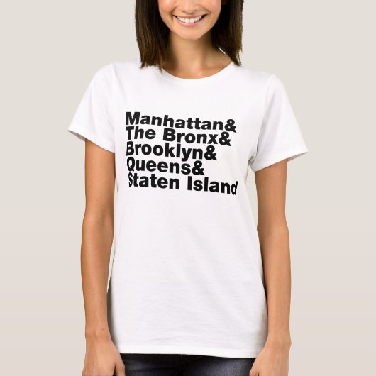 五区~ニューヨーク Tシャツ (正面)