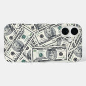 五十ドル紙幣 モチーフ柄 Case-Mate iPhoneケース (裏面 (横))
