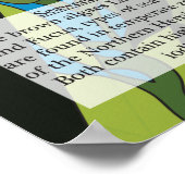 五十三ヨウ素元素周期表 ポスター (角)