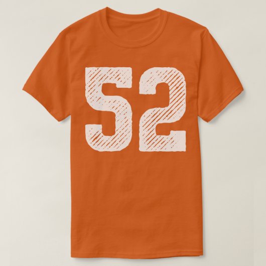 五十二 Tシャツ (デザイン正面)