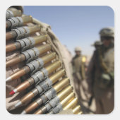 五十口径の弾薬のベルト スクエアシール (正面)