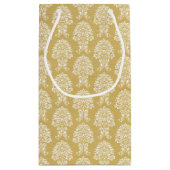 五十周年結婚等パーソナライズされた スモールペーパーバッグ (裏面)