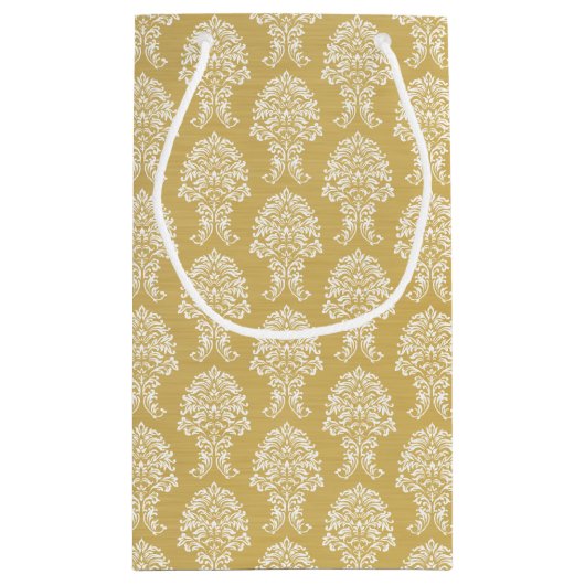 五十周年結婚等パーソナライズされた スモールペーパーバッグ (裏面)