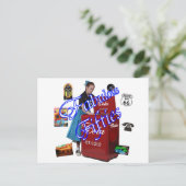 五十年代のMemorbiliaアイコン ポストカード (スタンド正面)