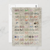 五十自転車 ポストカード (正面/裏面)