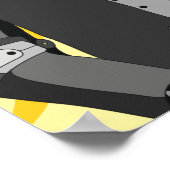 五十錫元素周期表 ポスター (角)