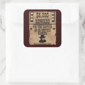 五千ドルの報酬 スクエアシール (バッグ)