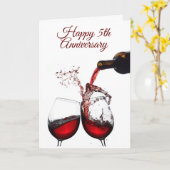 ***五周年記念***夫婦カード カード (黄色い花)