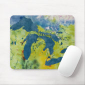 五大湖のマウスパッド マウスパッド (マウス)