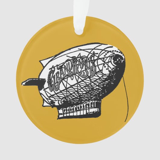 五大湖の飛行船の巡航のクリスマスのオーナメント オーナメント (正面)