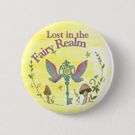 五失った神圏では、妖精の恋人、キノコ 缶バッジ
