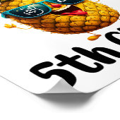 五年生の平和の日から五年生の卒業生まおもしろいれ ポスター (角)