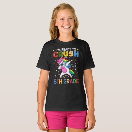五年生を潰す準備ができている Tシャツ (正面フル)