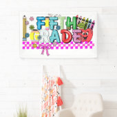 五年生タイポグラフィ学校 横断幕 (インサイチュ)