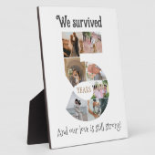 五年結婚記念 フォトプラーク (側面)