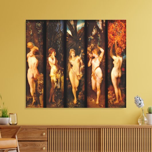 五感1872 キャンバスプリント (インサイチュ (リビング))