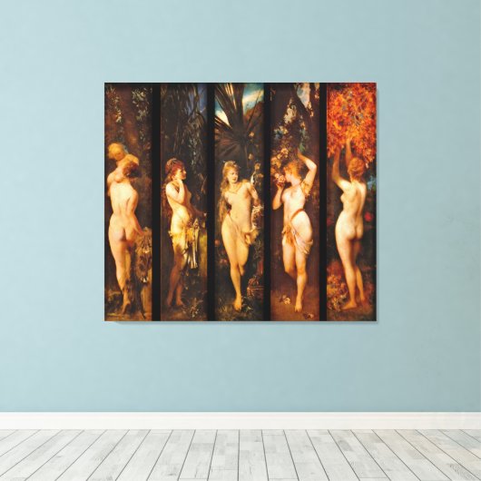 五感1872 キャンバスプリント (インサイチュ (ウッドフロア))