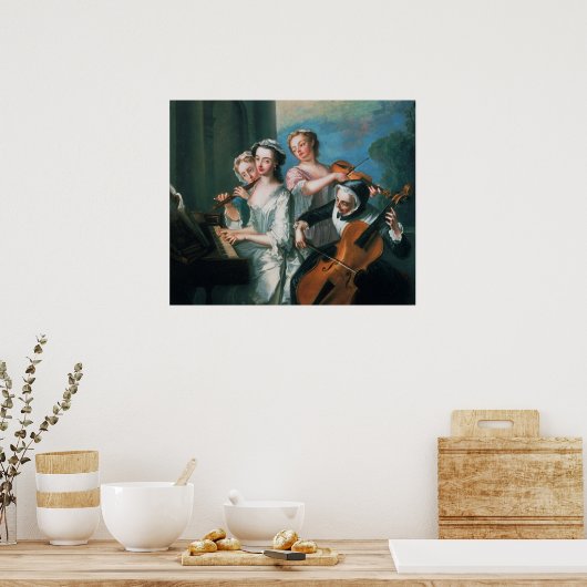 五感 ポスター (キッチン)