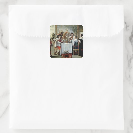 五感 – 味 スクエアシール (バッグ)