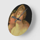 五感：味 ラウンド壁時計 (傾斜)