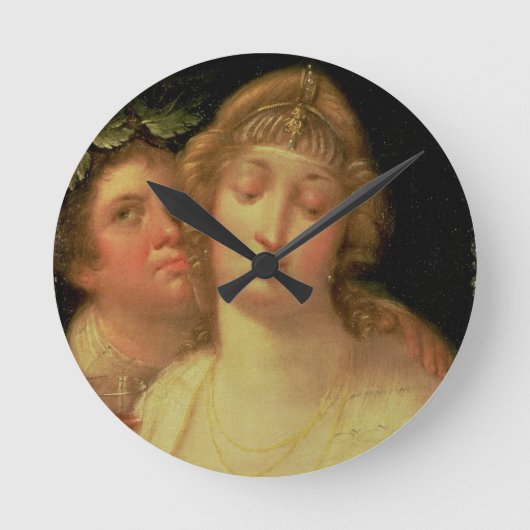 五感：味 ラウンド壁時計 (正面)