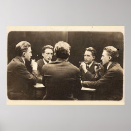 五方向ポートレートオブマルセルデュシャンファインアートプリント ポスター