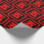 五日本の番五 【Go】漢字 ラッピングペーパー (角)