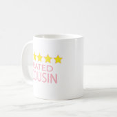 五星のいとこ コーヒーマグカップ (正面左)