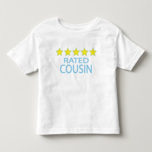 五星のいとこ トドラーTシャツ (正面)