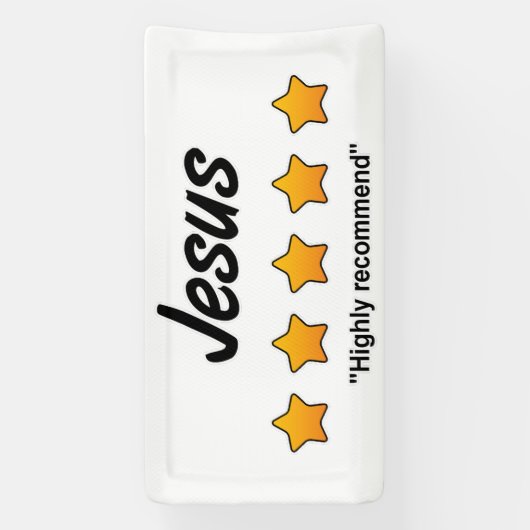 五星イエス 横断幕 (縦)